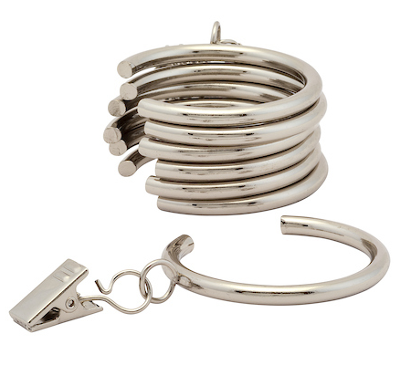 Designer Metals 1 3/8" Bypass C-Ring for 1 3/8" Stationary Poles