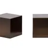 Designer Metals 1 3/8" Square Endcap Finial (Pair)