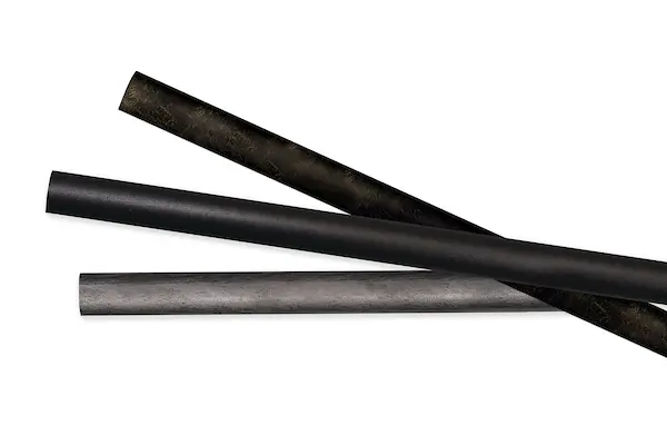 Wrought Iron 1"  Smooth 8' Pole