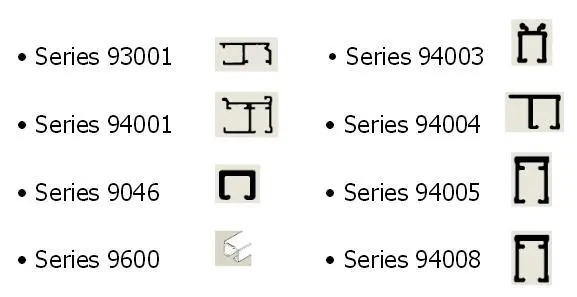 Architrac Reference Chart