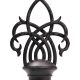 Wrought Iron Finial Inner Lace