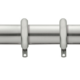 Designer Metals 1 3/8" Traverse Rods with Rings (4 Telescoping lengths available)