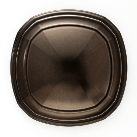 Designer Metals 4 1/2" Medallion Holdback Transitional Square