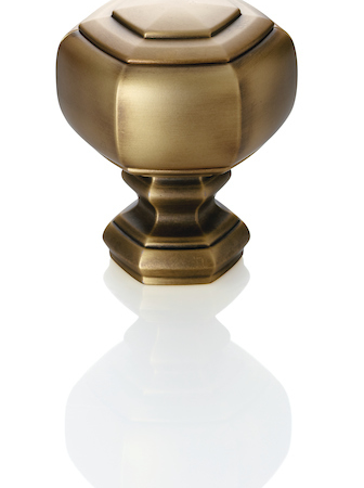 Designer Metals 1 3/8" Grotto Finial (Pair)