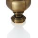 Designer Metals 1 3/8" Grotto Finial (Pair)