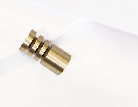 Designer Metals 1 3/8" Elmore Finial (Pair)