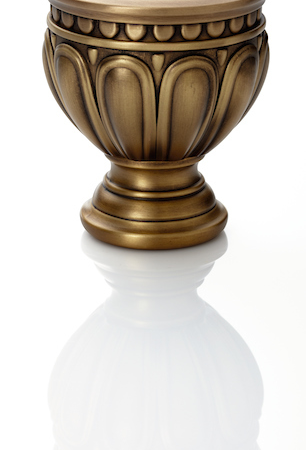 Designer Metals 1 3/8" Artemis Finial (Pair)
