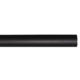 Kirsch Wrought Iron 1"  Smooth 6' Pole, Black (K56359.770)