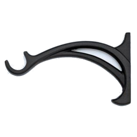 Kirsch Wrought Iron Bracket 7 1/2" return, Black (K56364.770)