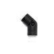 Kirsch Wrought Iron Component Swivel Socket, Black (K56367.770)