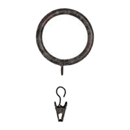 Kirsch Wrought Iron Ring, Black (K56361.770)