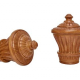 Charleston Finial for 1 3/8", 2" and 3" Wood Pole