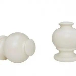 46813830 Wood Trends Finial Button Ball Marble