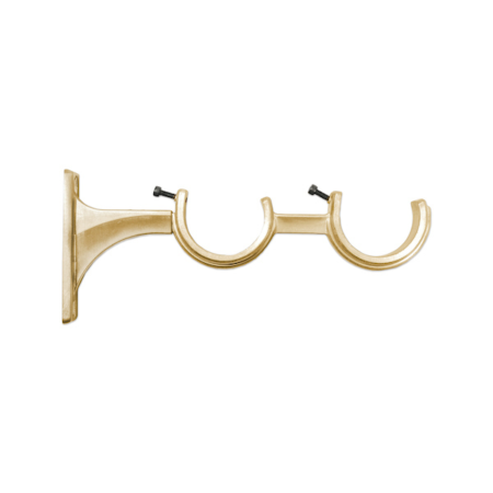 Designer Metals 1 3/8 Decorative Double Bracket