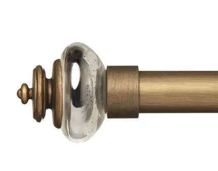 Nora Mercury Glass with Cuff Antique Brass