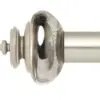 Nora Mercury Glass Brushed Nickel