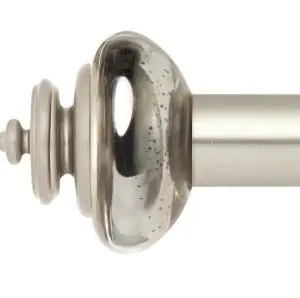 Nora Mercury Glass Brushed Nickel